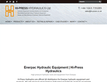 Tablet Screenshot of hi-press.co.uk